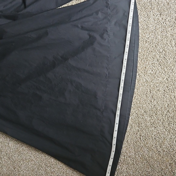 Free People Cotton Blend Pleated Wide-Leg Trousers in Black Size S - Picture 7 of 13